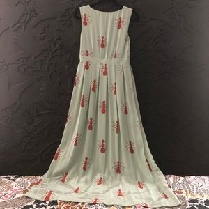 Anthropologie Dresses - 🦄 Anthropologie Fire Ants Maxi Dress, 6 Anthropologie Dresses - 🦄 Anthropologie Fire Ants Maxi Dress, 6